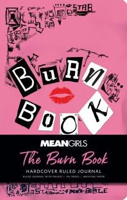 Cheap Mean Girls: The Burn Book Hardcover Ruled Journal