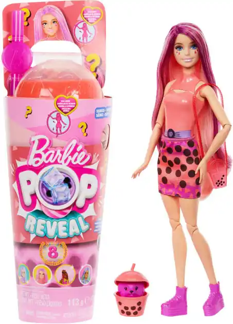 Direct From Factory Pop Reveal Boba Series Barbie Mango Mochi