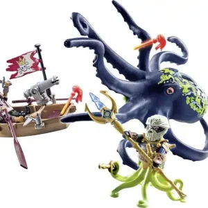 PLAYMOBIL Battle with a Giant Octopus Free Delivery