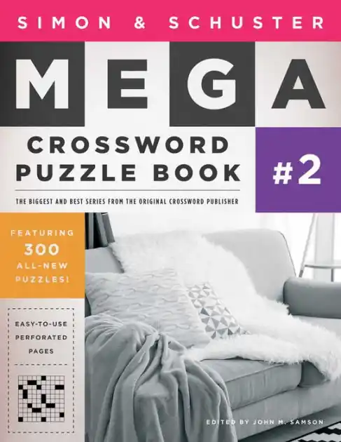 Simon & Schuster Mega Crossword Puzzle Book #2 Best Seller