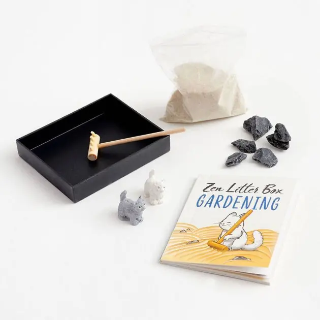 Secure Checkout Zen Garden Litter Box: A Little Piece of Mindfulness