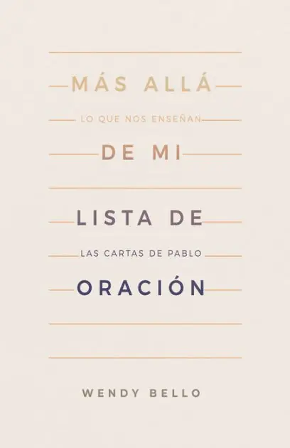 Markdown Más allá de mi lista de oración: Lo que nos enseñan las cartas de Pablo