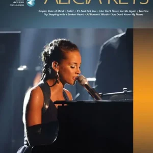 Alicia Keys - Piano Play-Along Vol. 117 (Book/Online Audio) One Day Deal