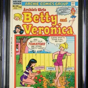 Sale Archie's Girls Betty and Veronica (1953 Archie) #320 CGC