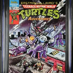 Final Sale Teenage Mutant Ninja Turtles Adventures (1989 Archie) #8 CGC