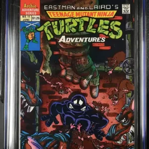 Teenage Mutant Ninja Turtles Adventures (1989 Archie) # 11 CGC Last Chance