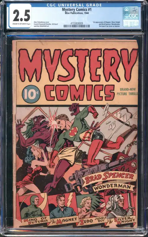 Bargain Mystery Comics (1944 Wise) #1 CGC