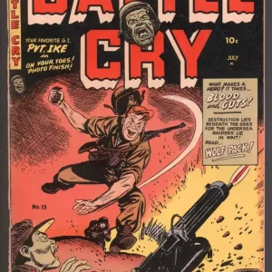 Bargain Battle Cry (1952, Stanmor) # 13 Raw