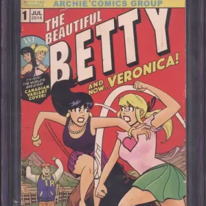 One Day Deal Betty and Veronica V3 (2016 Archie) #1 CGC