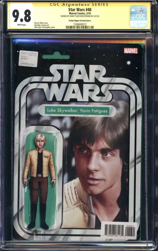 Markdown Star Wars (2015 2nd Series Marvel) # 40 CGC Signature Series
