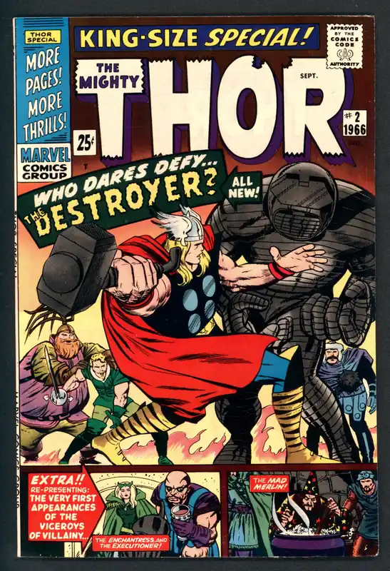 Cheap Thor Annual (1966 1st Series Marvel) #2 Raw