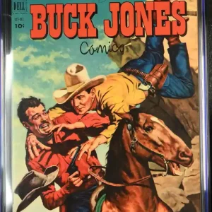 Buck Jones (1952 Dell) #8 CGC Top Rated