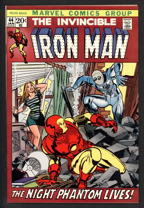 Top Rated Iron Man (1968 1st Series Marvel) # 44 Raw