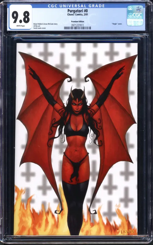Purgatori (2001 Chaos) #0 CGC Limited Offer